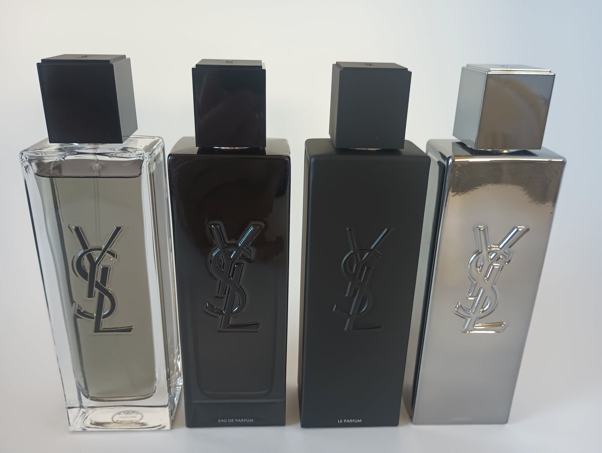 Yves Saint Laurant MYSLF complete fragrance line