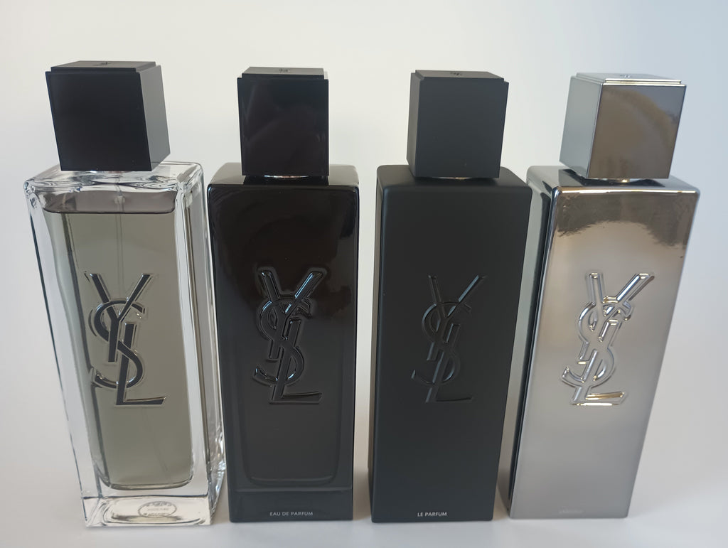 YSL MYSLF Complete fragrance line sample set