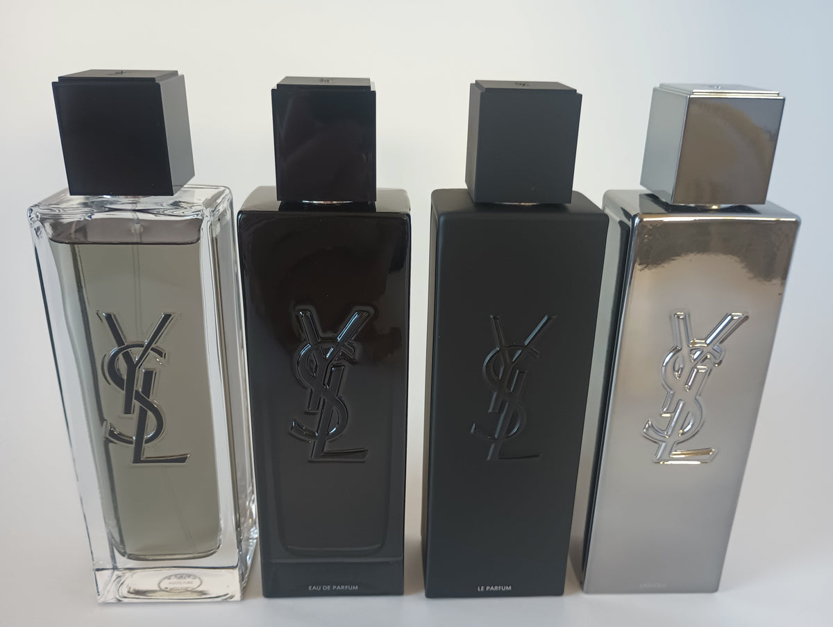 YSL MYSLF Complete fragrance line sample set