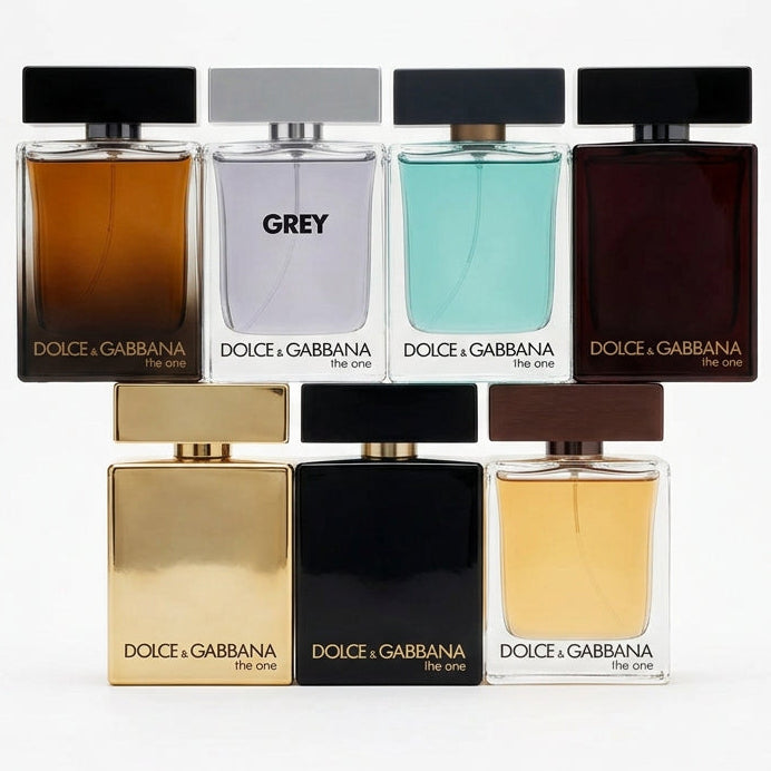 Dolce and Gabbana's The One Fragrance line sample set