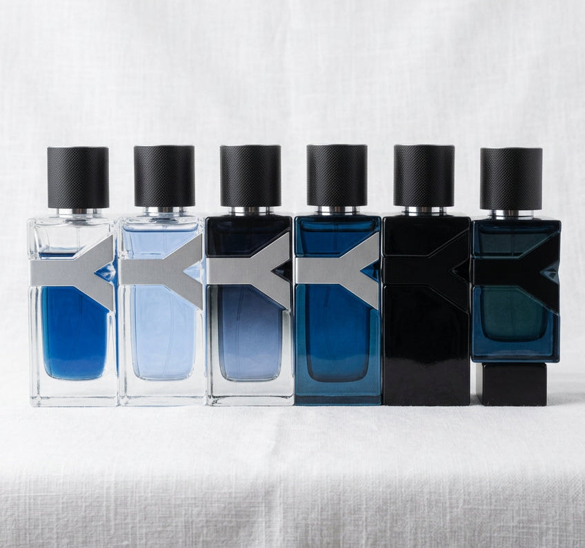 YSL Y complete fragrance line sample set